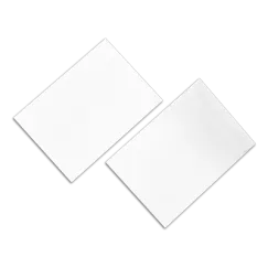 C4 - 324x229 white plain face pocket lick'n'stik non-secretive