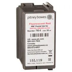 DM100/SendPro® C Red Fluoro Ink Cartridge