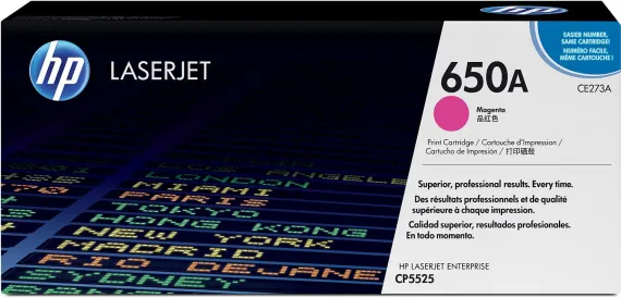 HP LJ CP5525 Magenta Toner Cart 15k
