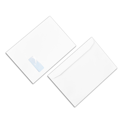 C4 - 229x324 White DPID Windowface Wallet Strip Seal Secretive