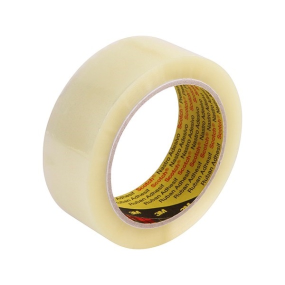 3M 370 Hot Melt Packaging Tape (Clear) 36 x 75m